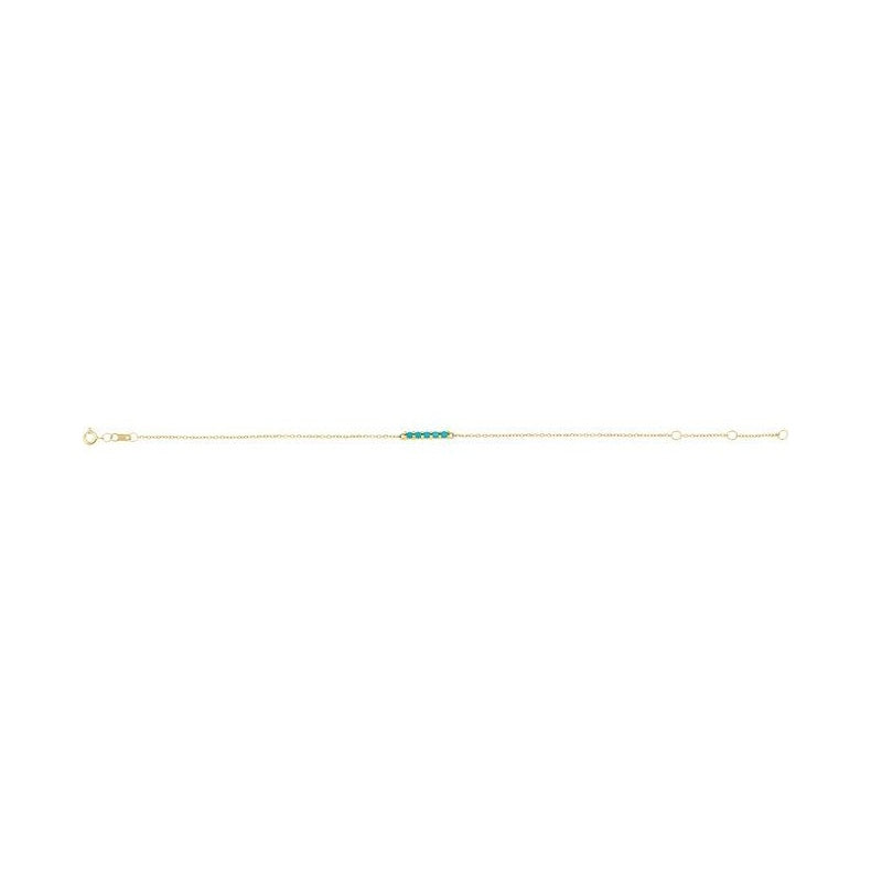 Cabochon Bar Bracelet