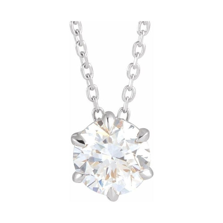 Solitaire Necklace or Slide Pendant