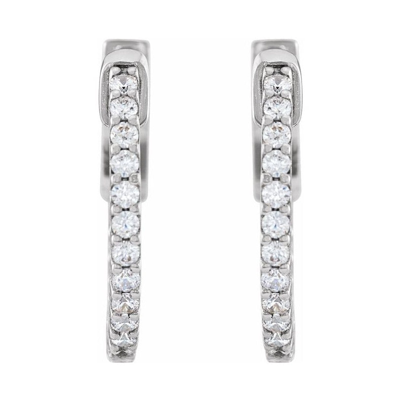 Inside-Outside Hoop Earrings