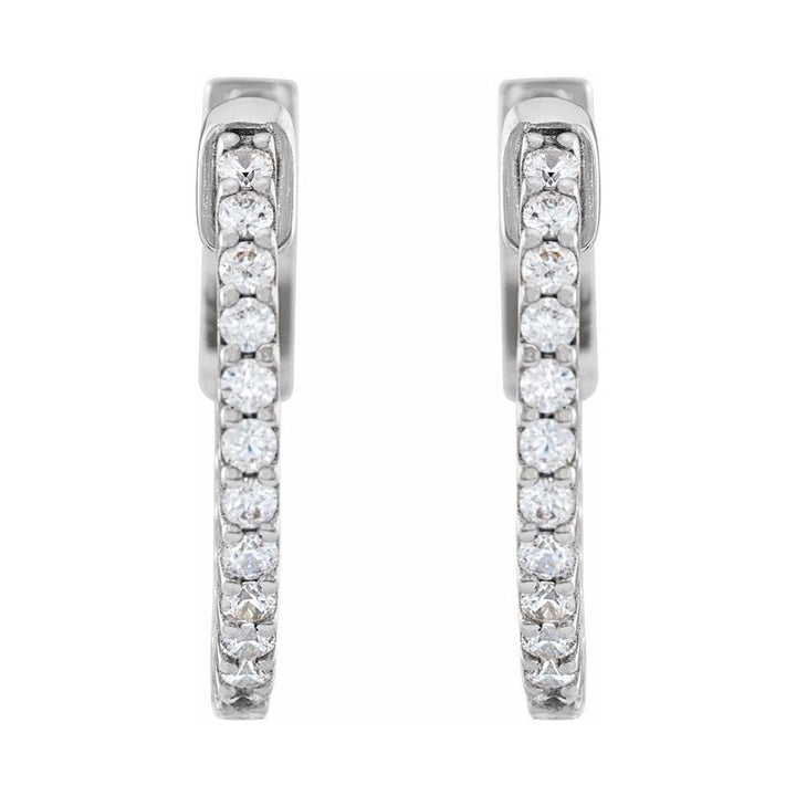 Inside-Outside Hoop Earrings