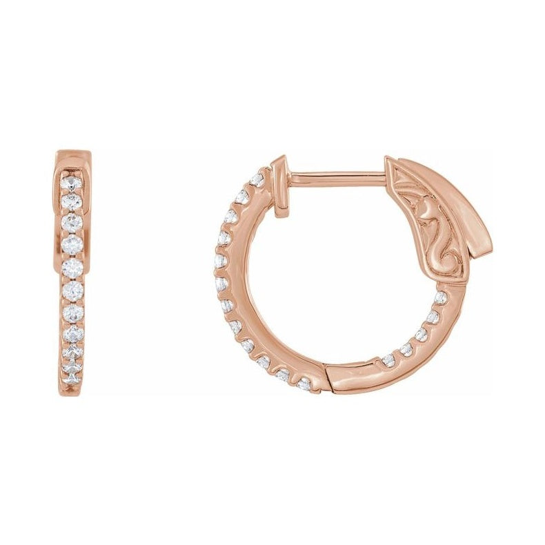 Inside-Outside Hoop Earrings