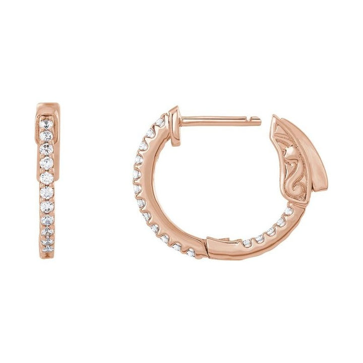 Inside-Outside Hoop Earrings