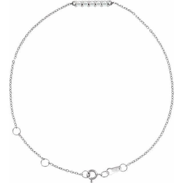 Cabochon Bar Bracelet