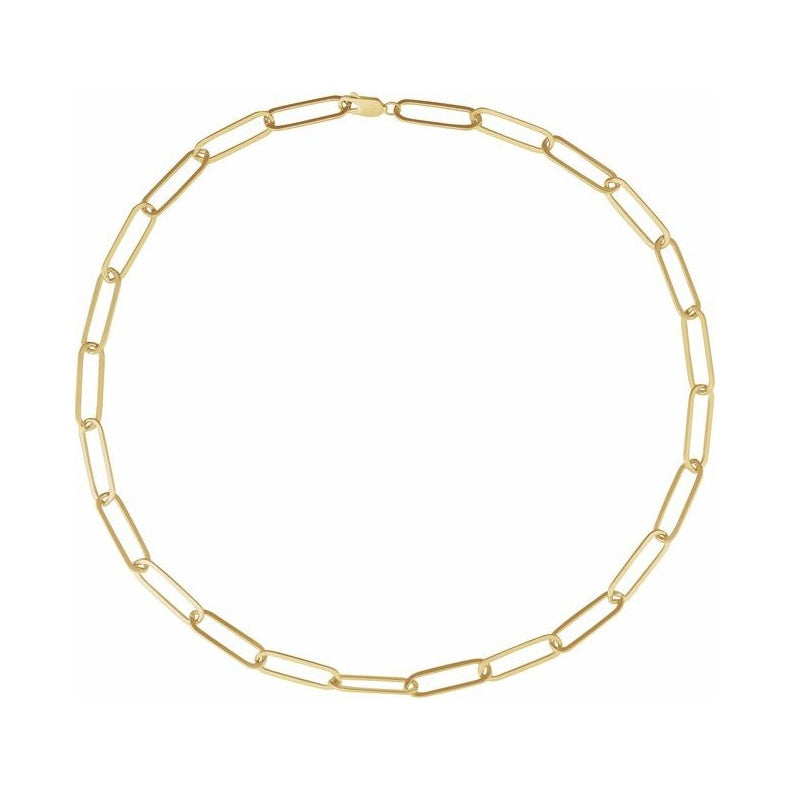 6.2 mm Paperclip-Style Chain