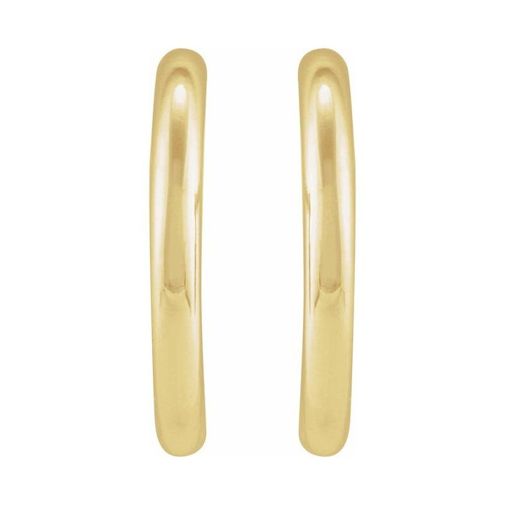 Tube Hoop Earrings