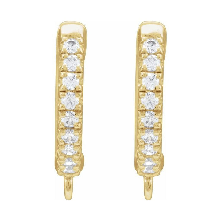 Accented Hoop Earring Top