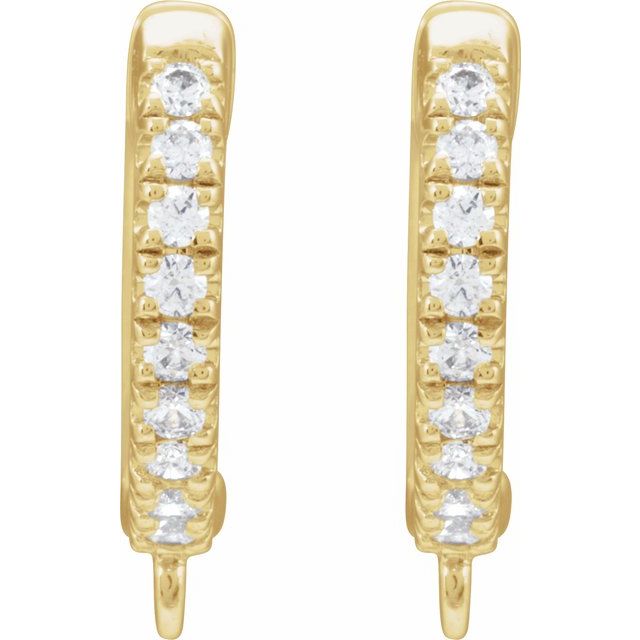 Accented Hoop Earring Top