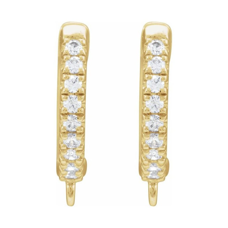 Accented Hoop Earring Top
