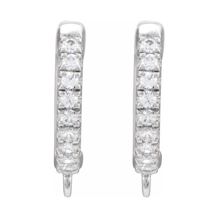 Accented Hoop Earring Top