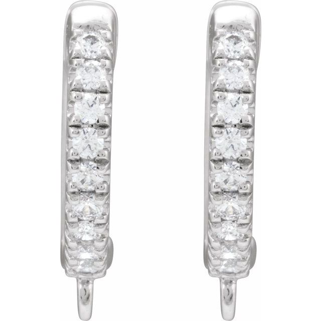 Accented Hoop Earring Top