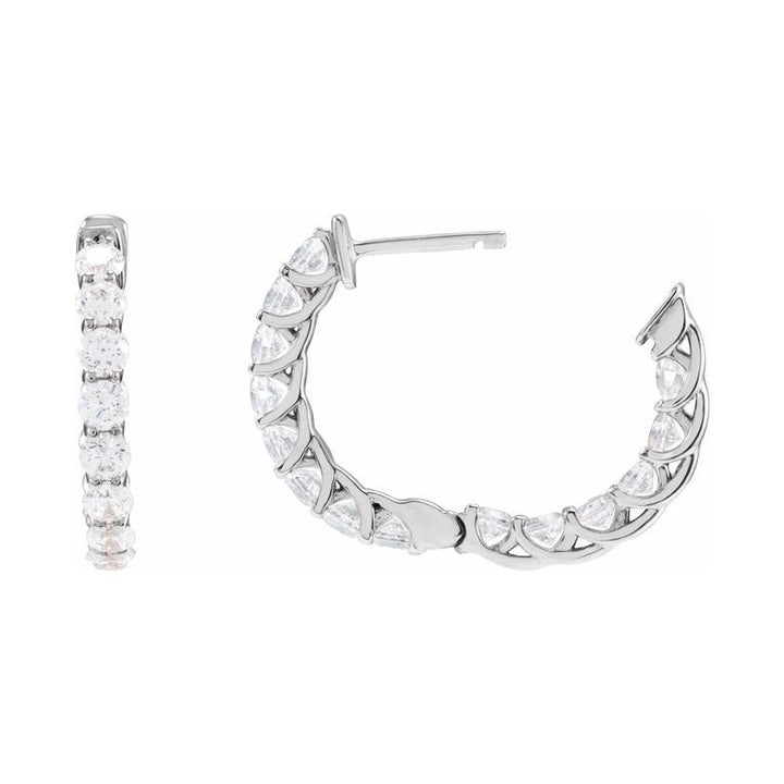 Inside-Outside Hoop Earrings