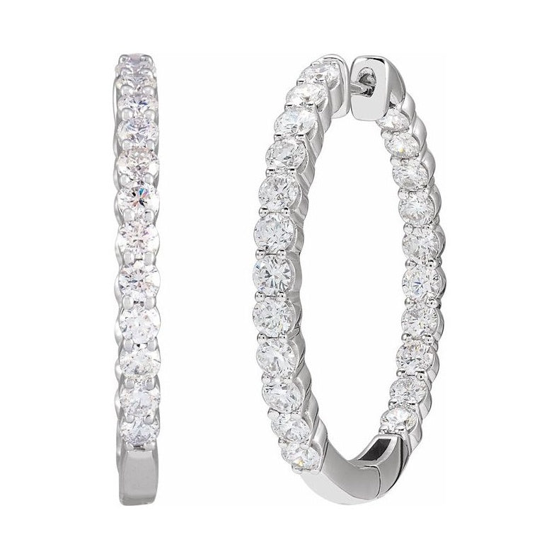 Inside-Outside Hoop Earrings