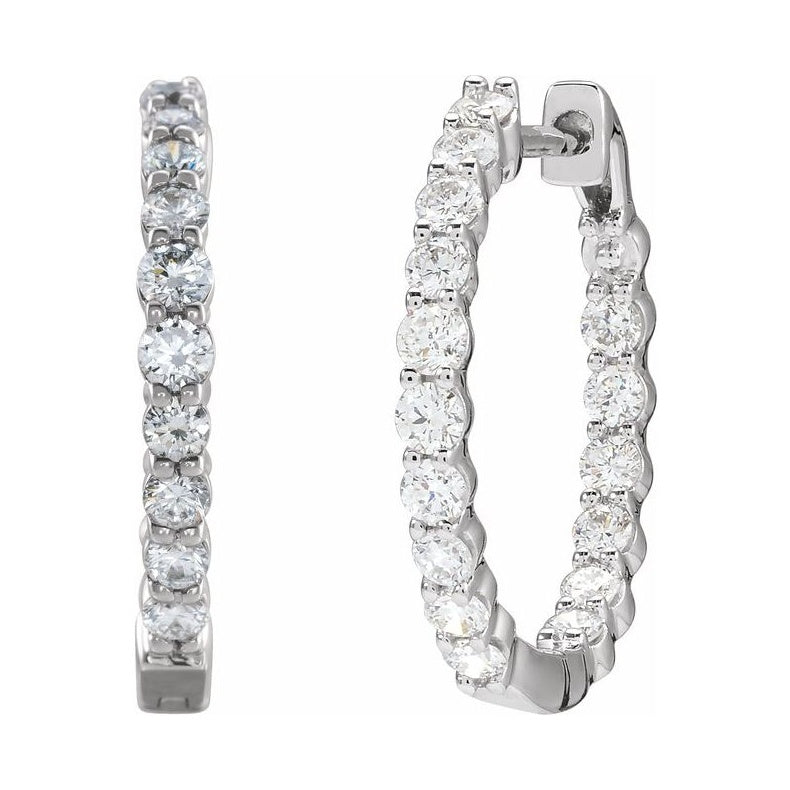 Inside-Outside Hoop Earrings