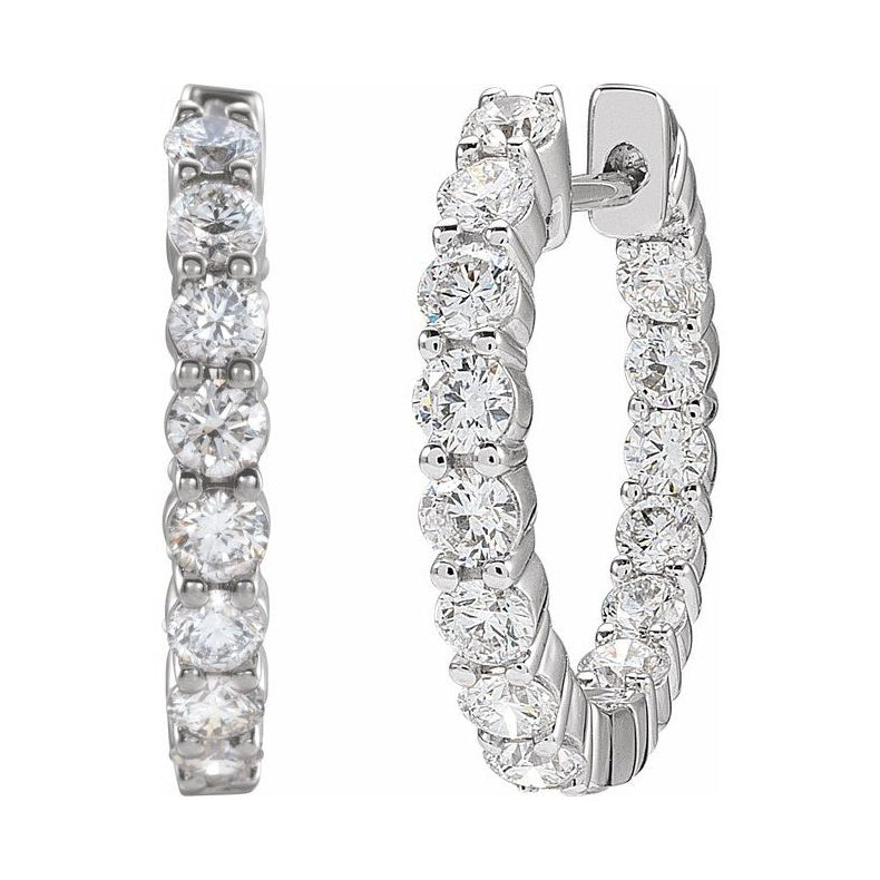 Inside-Outside Hoop Earrings
