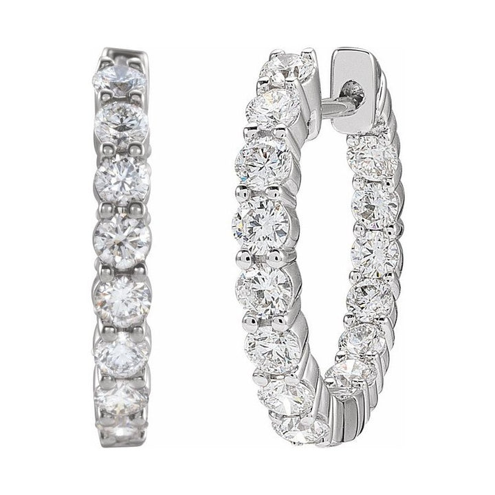 Inside-Outside Hoop Earrings