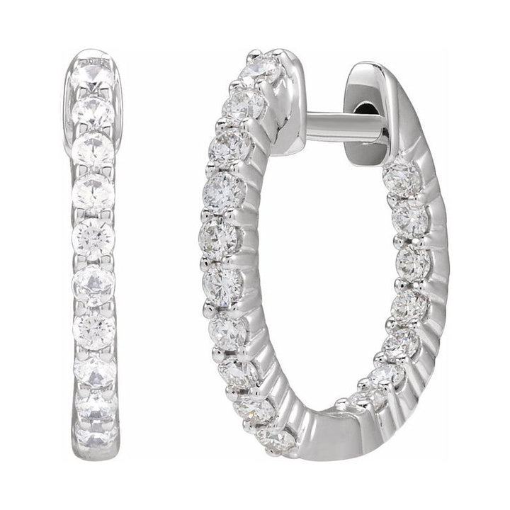 Inside-Outside Hoop Earrings