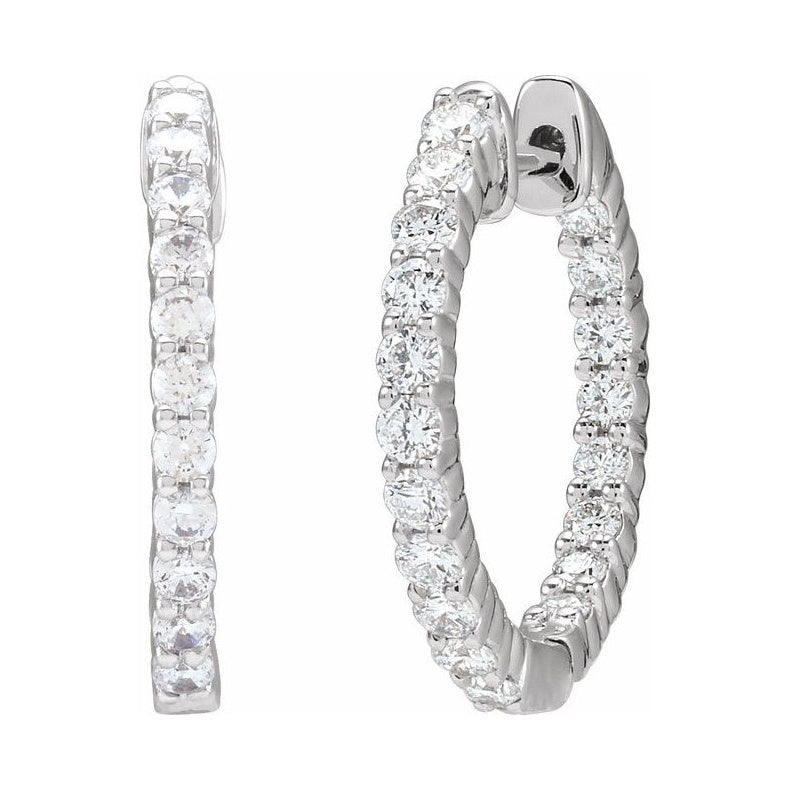Inside-Outside Hoop Earrings