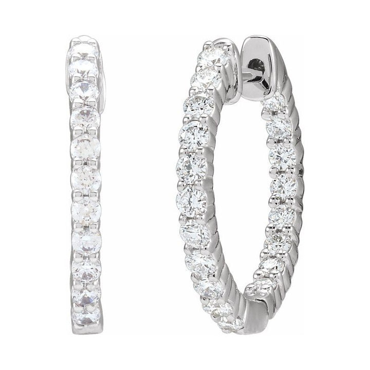 Inside-Outside Hoop Earrings