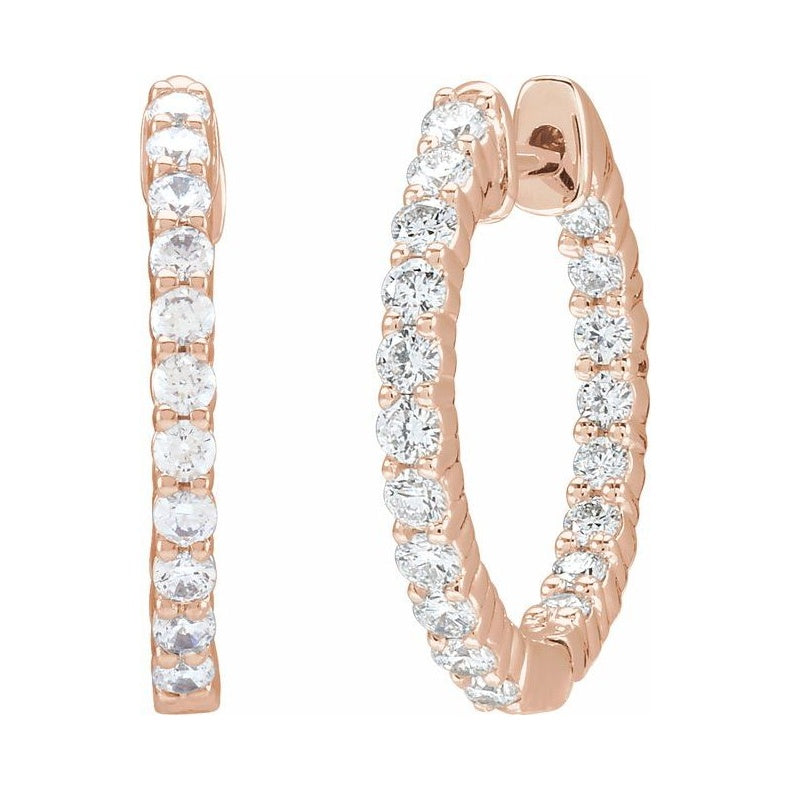 Inside-Outside Hoop Earrings