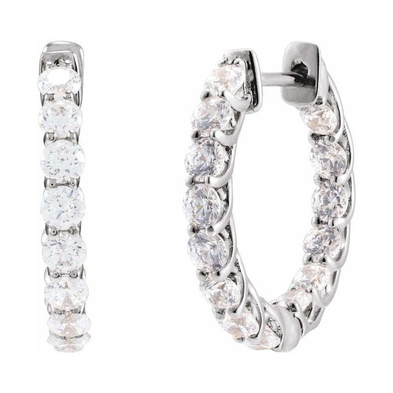 Inside-Outside Hoop Earrings