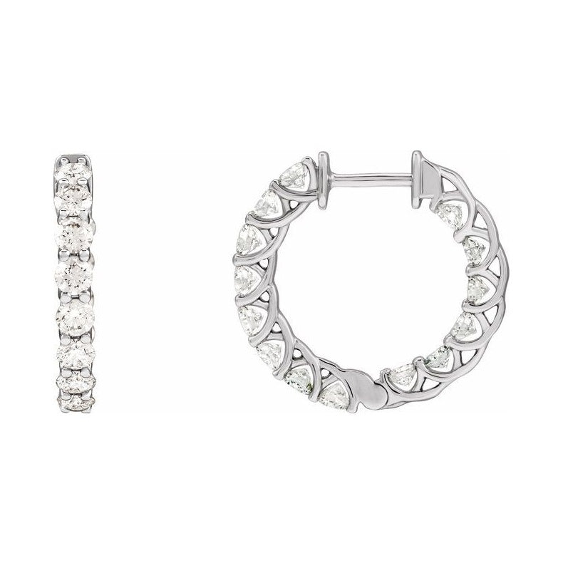 Inside-Outside Hoop Earrings