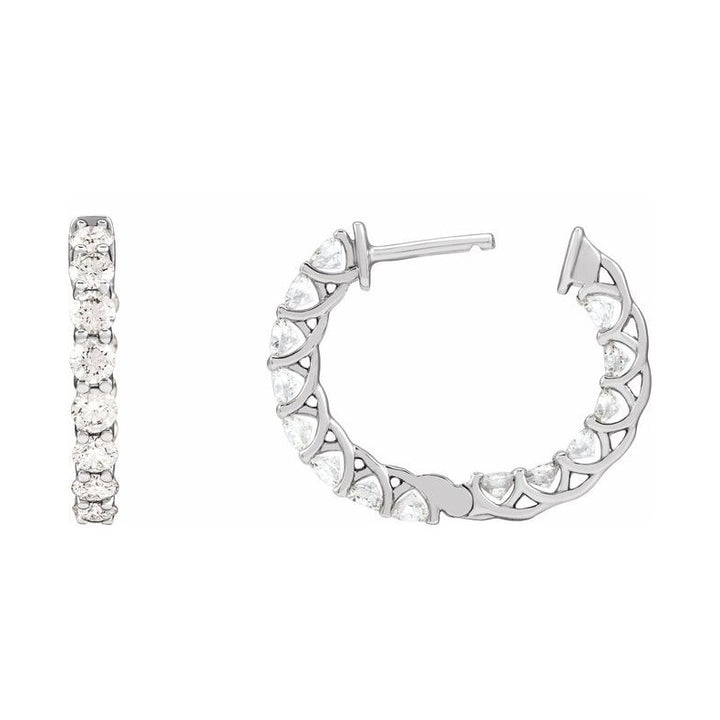 Inside-Outside Hoop Earrings