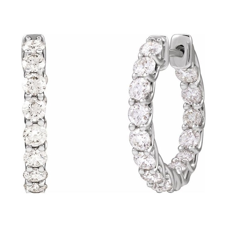 Inside-Outside Hoop Earrings