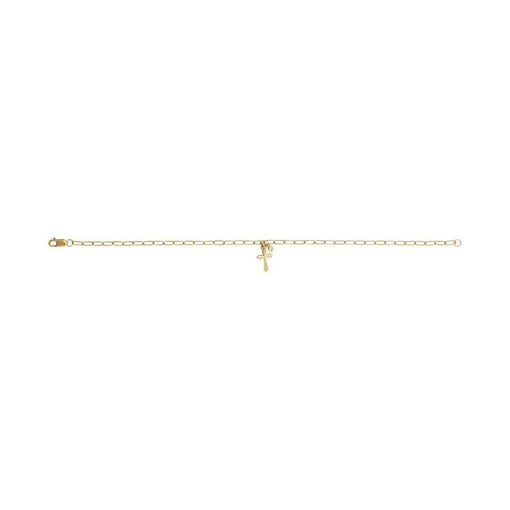 Cross Charm Bracelet