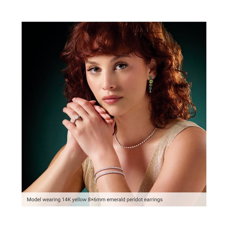 Multi-Stone Dangle Earrings