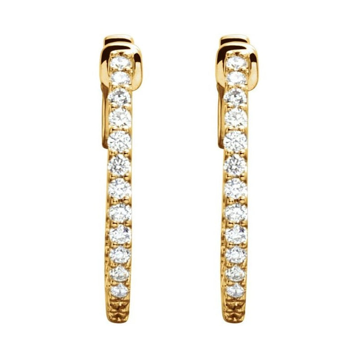Inside-Outside Hoop Earrings