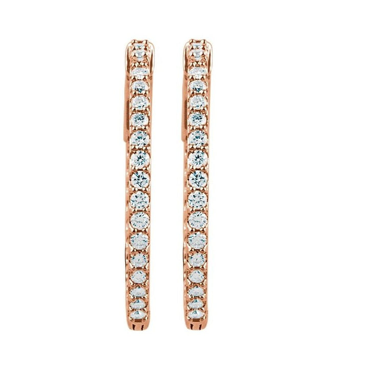 Inside-Outside Hoop Earrings