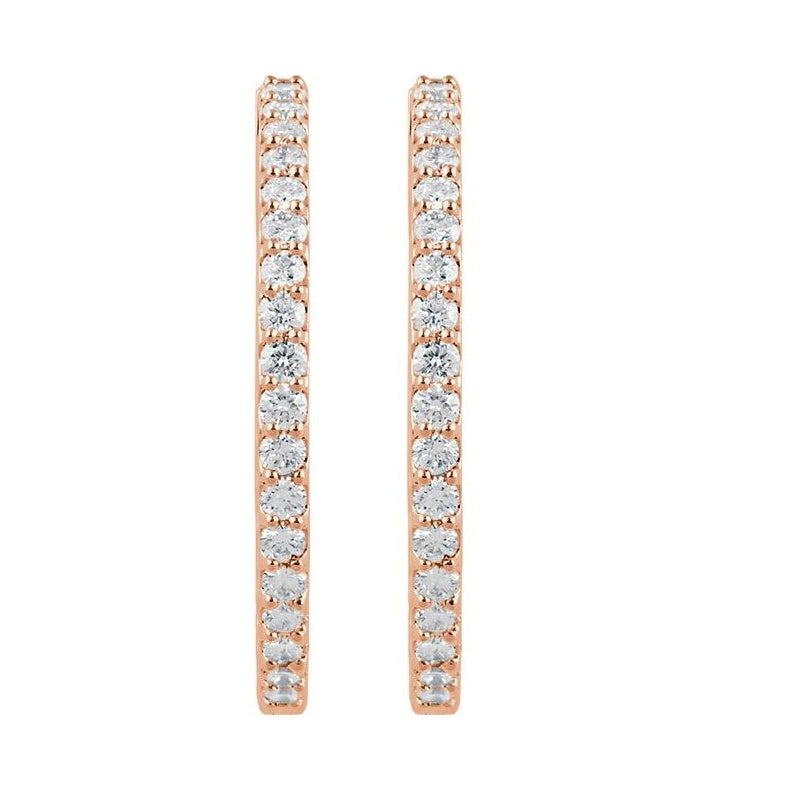 Inside-Outside Hoop Earrings