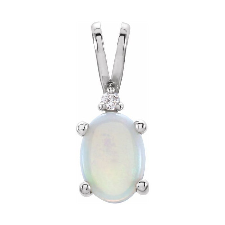 Accented Cabochon Pendant