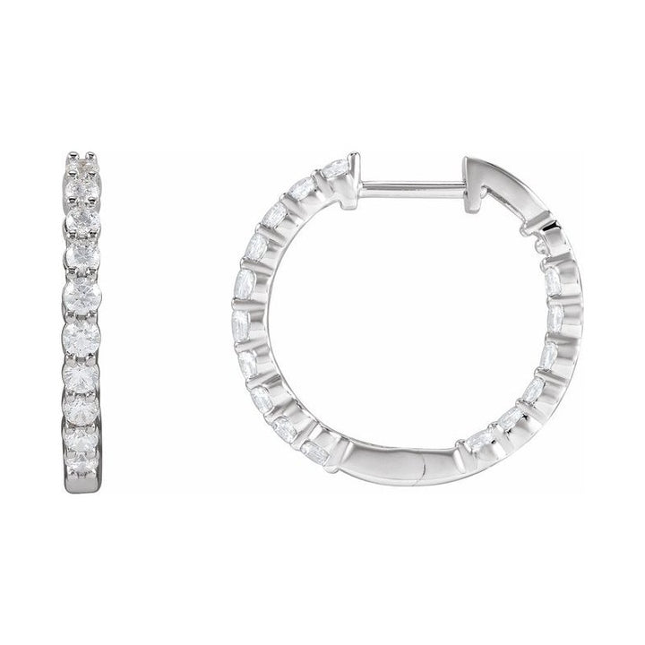 Inside-Outside Hoop Earrings