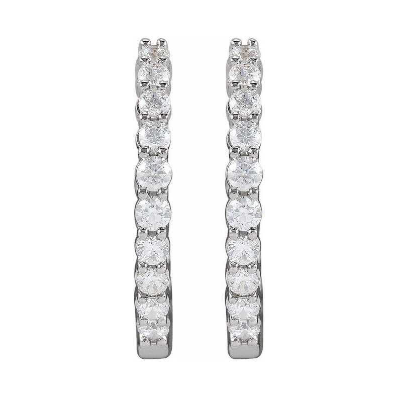Inside-Outside Hoop Earrings