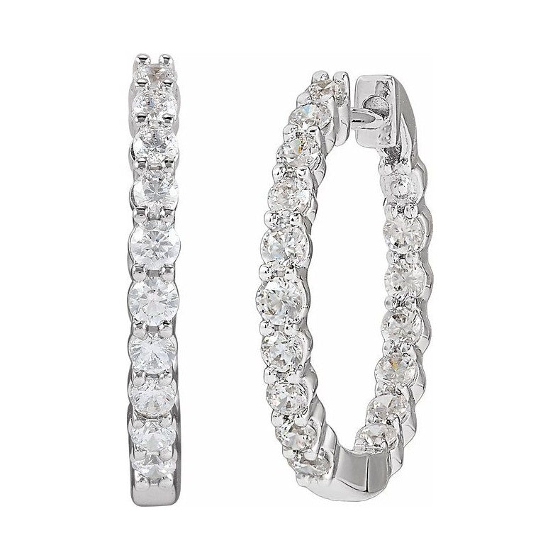 Inside-Outside Hoop Earrings