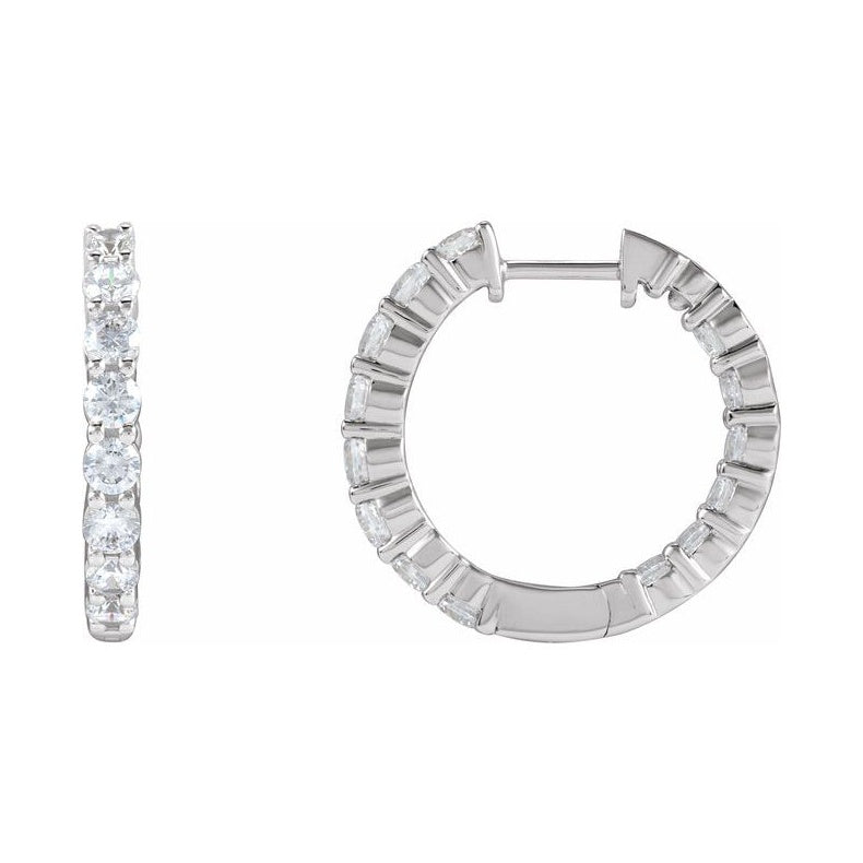Inside-Outside Hoop Earrings