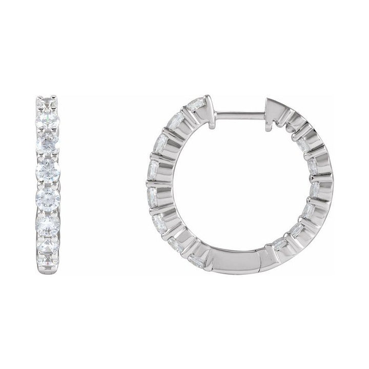 Inside-Outside Hoop Earrings
