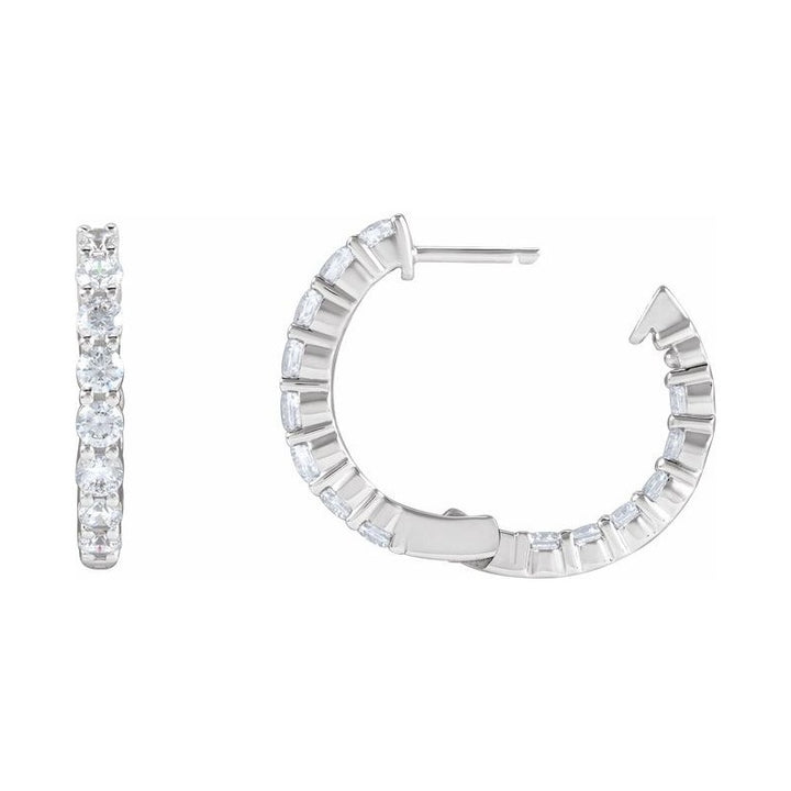 Inside-Outside Hoop Earrings