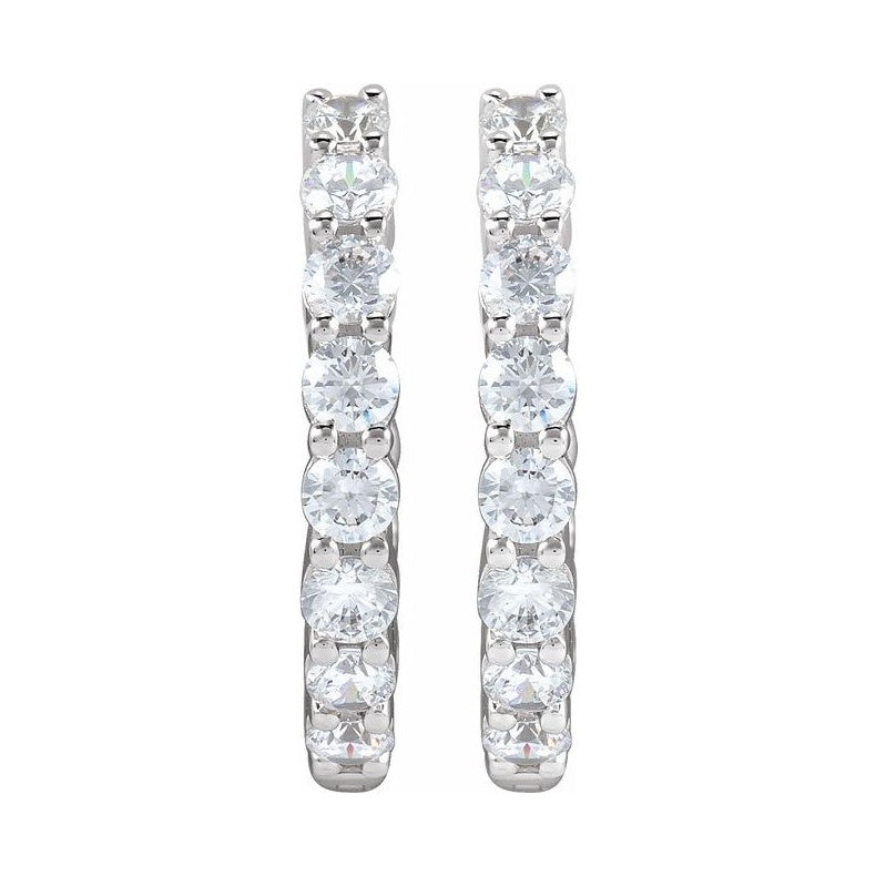 Inside-Outside Hoop Earrings