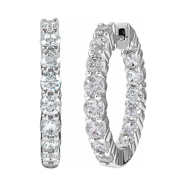 Inside-Outside Hoop Earrings