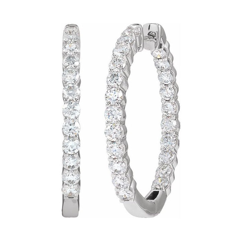 Inside-Outside Hoop Earrings