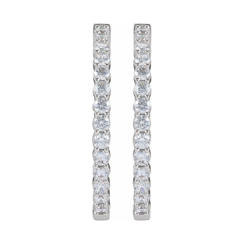 Inside-Outside Hoop Earrings