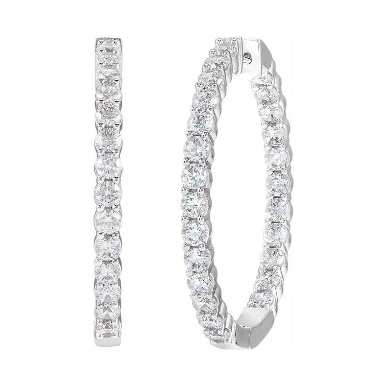 Inside-Outside Hoop Earrings