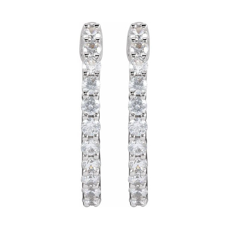 Inside-Outside Hoop Earrings