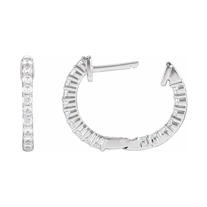 Inside-Outside Hoop Earrings