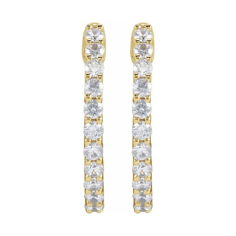 Inside-Outside Hoop Earrings