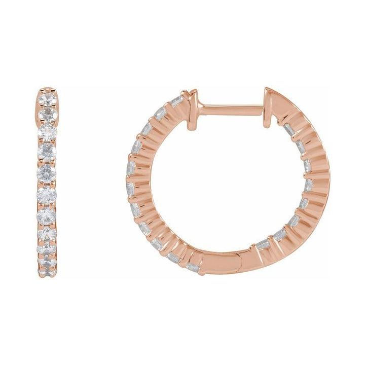 Inside-Outside Hoop Earrings