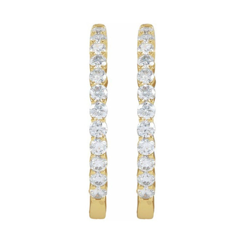 Inside-Outside Hoop Earrings