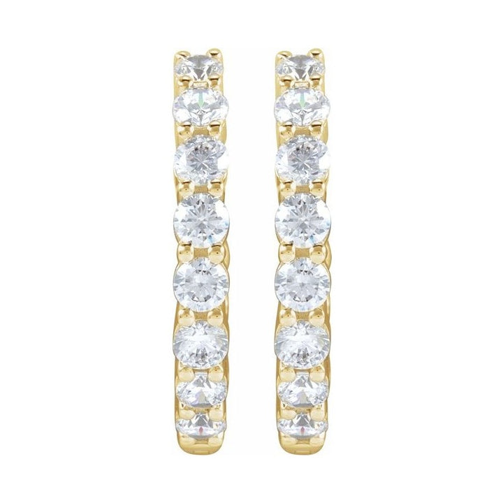 Inside-Outside Hoop Earrings